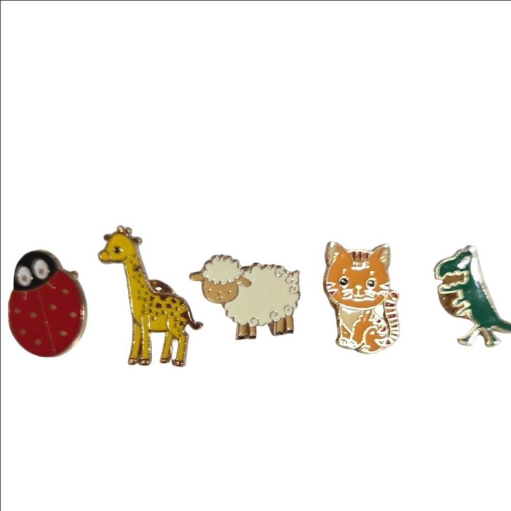 Animal Enamel Pin Collection